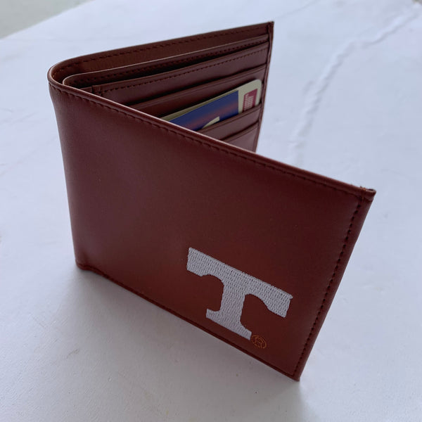 4.25" x 3.75" TEXAS WALLET LEATHER BIFOLD WALLET NEW-- FREE SHIPPING