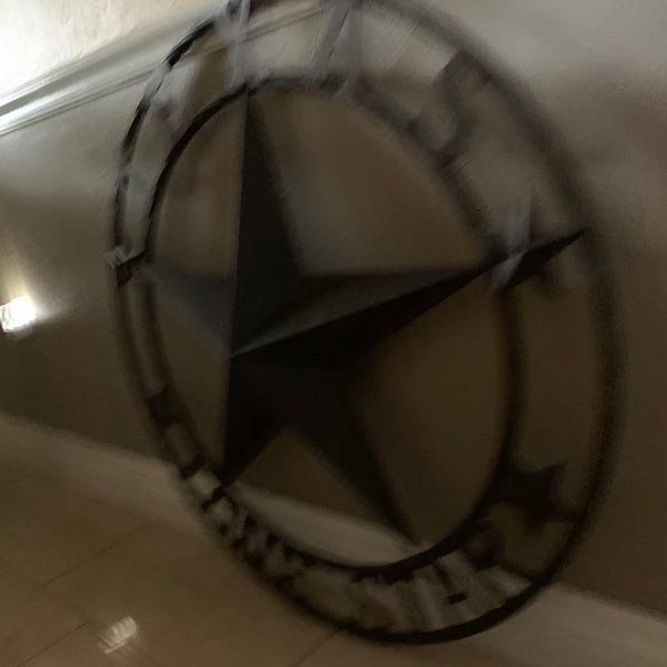 TEXAS LONESTAR METAL ART WESTERN HOME WALL DECOR RUSTIC VINTAGE BROWN NEW, SIZE:24",32",36",40",42",44",46",50"