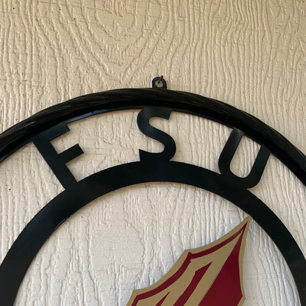 12", 18", 24", 32" FSU SEMINOLES FLORIDA METAL CUSTOM VINTAGE CRAFT TEAM SIGN