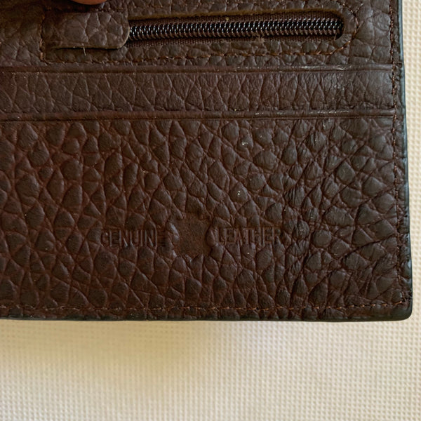 #WS821BR 4.25" x 3.75" MEN'S WALLET GENUINE LEATHER BIFOLD WESTERN STYLE WALLET NEW-- FREE SHIPPING