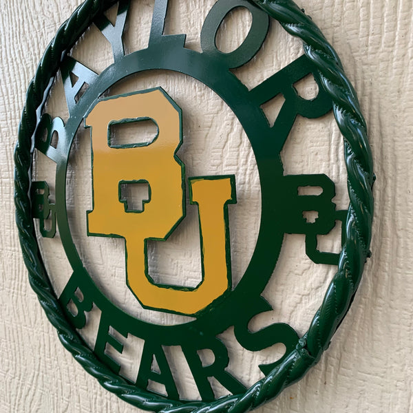 12",18",24",32" BAYLOR BEARS CUSTOM VINTAGE WALL ART