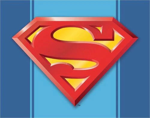 SUPERMAN TIN SIGN METAL ART WESTERN HOME DECOR CRAFT