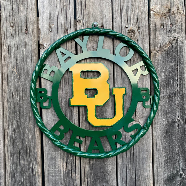 12",18",24",32" BAYLOR BEARS CUSTOM VINTAGE WALL ART