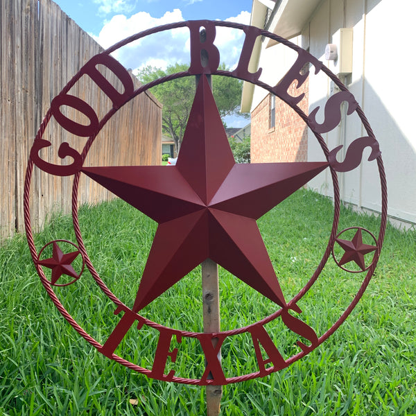 Dessus/surmatelas fait main Texas Lone Star-X grand lit en patchwork de Dessus/surmatelas fait main Texas Lone Star-X grand lit en patchwork de
