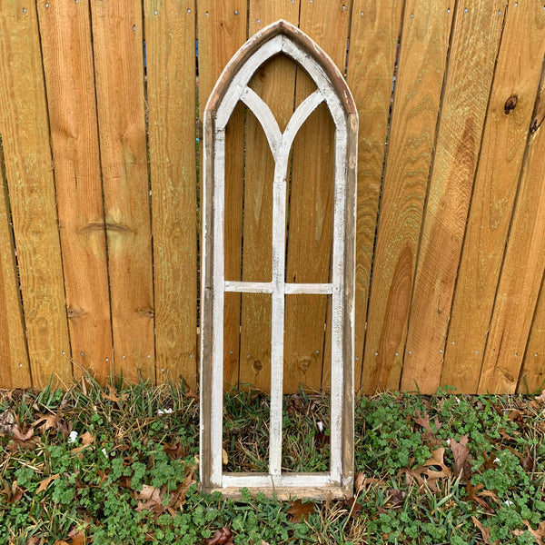 28",32",36" CATHEDRAL WINDOW WOOD 3PCS SET WESTERN HOME DECOR HANDMADE CRAFT NEW #EH11560
