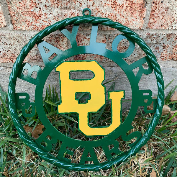 12",18",24",32" BAYLOR BEARS CUSTOM VINTAGE WALL ART