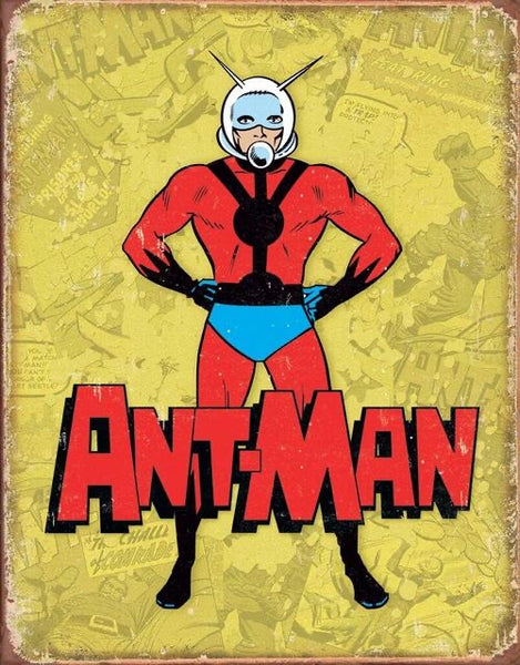 ANTMAN TIN SIGN METAL ART WESTERN HOME DECOR CRAFT - FREE SHIPPING