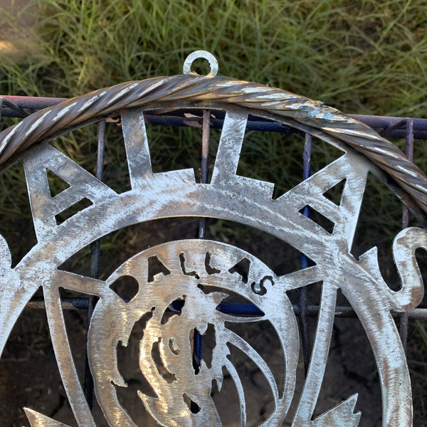 DALLAS MAVERICKS BLACK CUSTOM METAL VINTAGE CRAFT TEAM SPORTS SIGN HANDMADE 12",18",24",36"