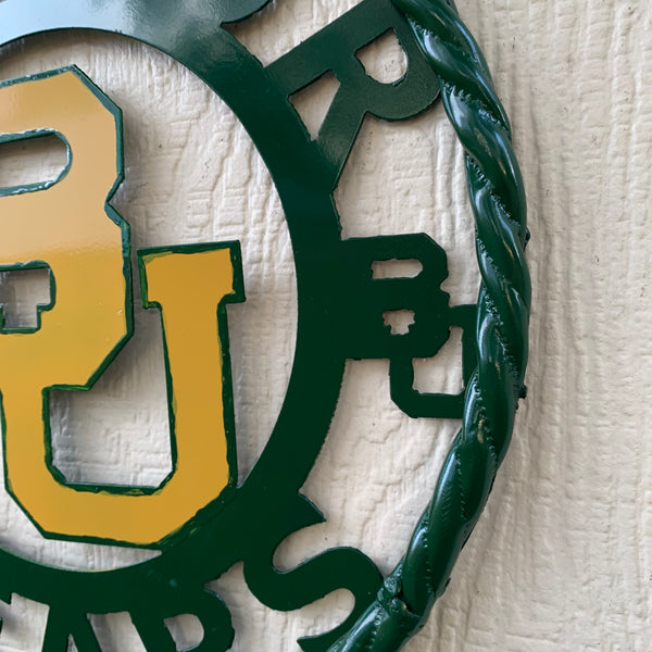 12",18",24",32" BAYLOR BEARS CUSTOM VINTAGE WALL ART