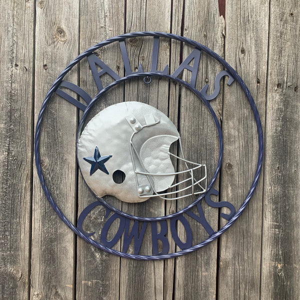 18",24",32",36" DALLAS COWBOYS CUSTOM METAL VINTAGE CRAFT TEAM WESTERN HOME DECOR