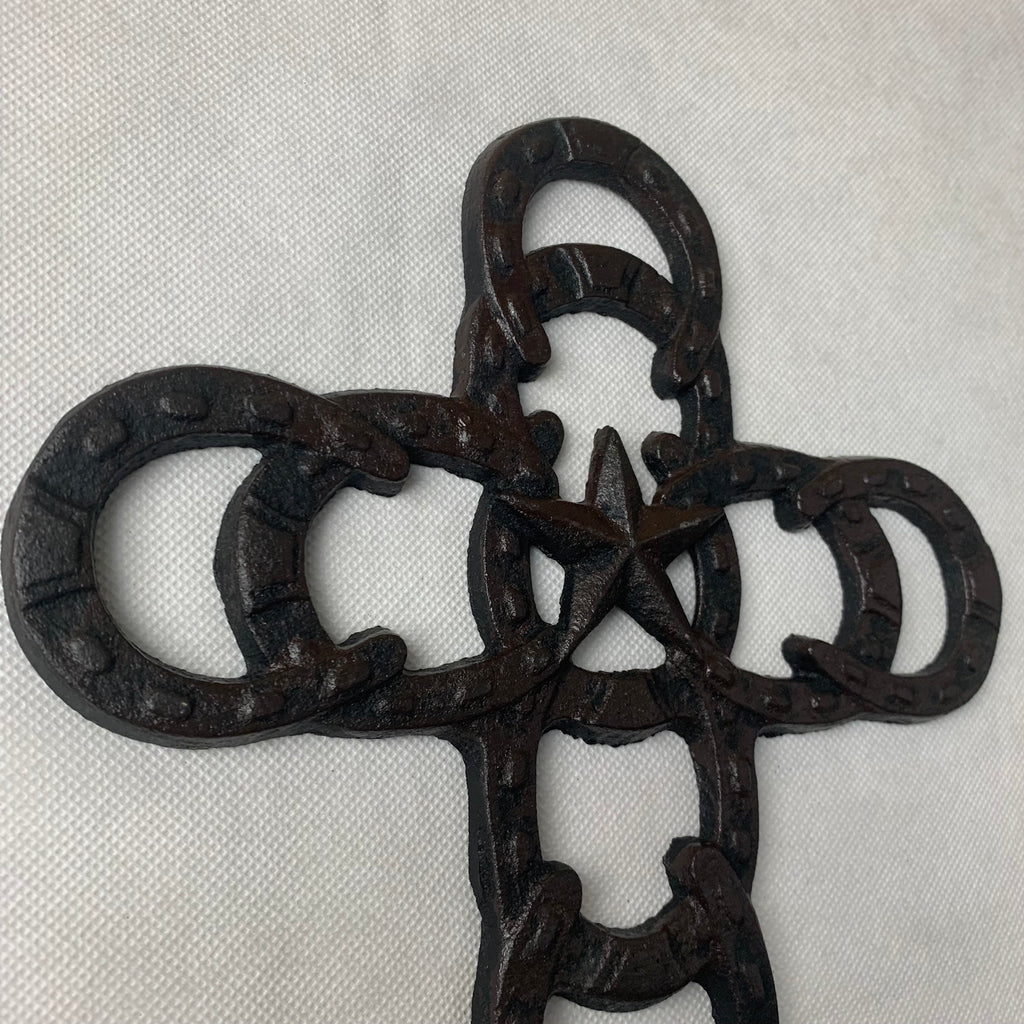 Western Mini Cast Iron Horseshoe - Texas Uniques Store