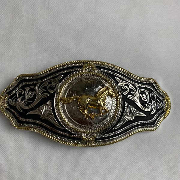 6.5" X 3.5" HORSE BELT BUCKLE WESTERN BUCKLE FASHION ART NEW #EH12270
