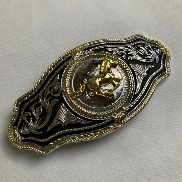 6.5" X 3.5" HORSE BELT BUCKLE WESTERN BUCKLE FASHION ART NEW #EH12270