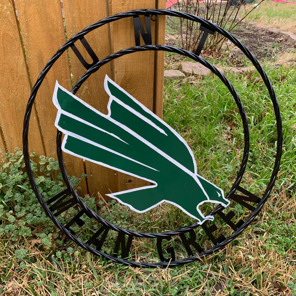 12",18",24",32",36" UNT MEAN GREEN CUSTOM METAL VINTAGE CRAFT SIGN TEAM HANDMADE