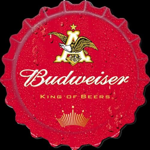 18" BUDWEISER TIN SIGN METAL ART WESTERN HOME DECOR CRAFT