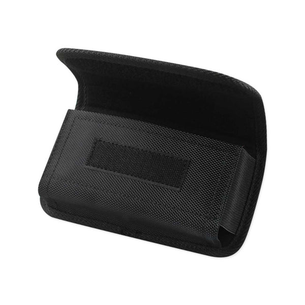 HP08-BK 7" REIKO XL MEGA EXTRA LARGE RUGGED POUCH WITH VELCRO & METAL BELT CLIP HOLSTER CELL PHONE CASE UNIVERSAL OVERSIZE
