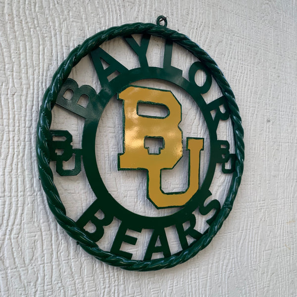 12",18",24",32" BAYLOR BEARS CUSTOM VINTAGE WALL ART