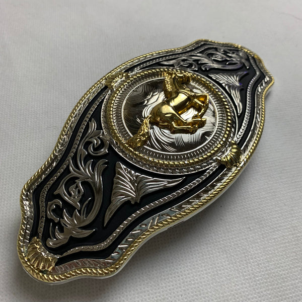 6.5" X 3.5" HORSE BELT BUCKLE WESTERN BUCKLE FASHION ART NEW #EH12270