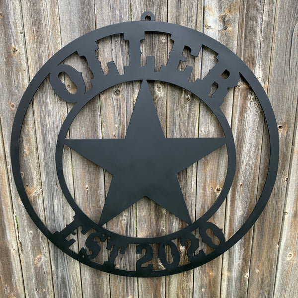 ARCHER STYLE YOUR CUSTOM NAME LASERCUT METAL SIGN WESTERN HOME DECOR HANDMADE ART