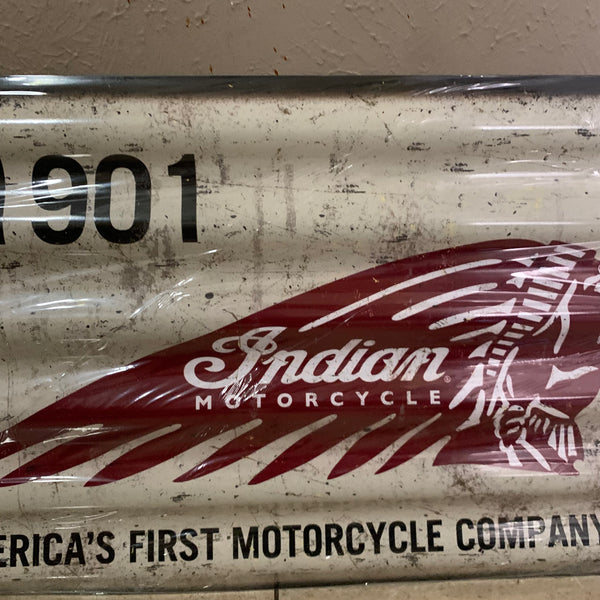 ITEM#COIND INDIAN MOTORCYCLES 24" X 18" TIN SIGN METAL ART WESTERN HOME DECOR CRAFT