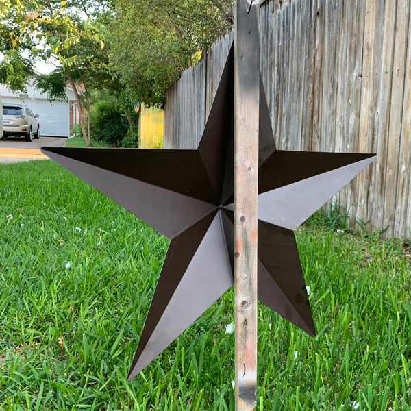 12",16",24",30",36" USA AMERICAN FLAG STAR STYLE#9 RED WHITE & BLUE METAL BARN STAR METAL WALL ART HANDMADE