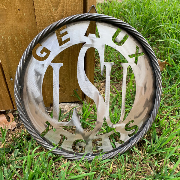 12",18",24",32" LSU GEAUX TIGERS CUSTOM METAL VINTAGE CRAFT TEAM SIGN WESTERN HOME DECOR HANDMADE