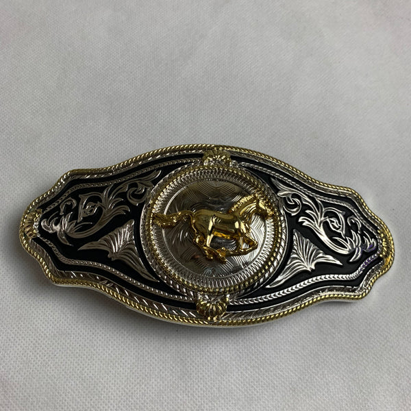 6.5" X 3.5" HORSE BELT BUCKLE WESTERN BUCKLE FASHION ART NEW #EH12270