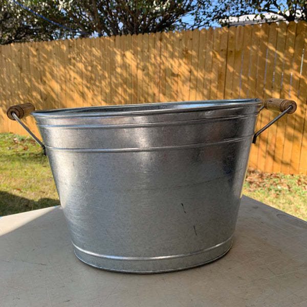 18" OU SOONERS SILVER OVAL METAL TUB WESTERN HOME DECOR METAL ART NEW #EH10395