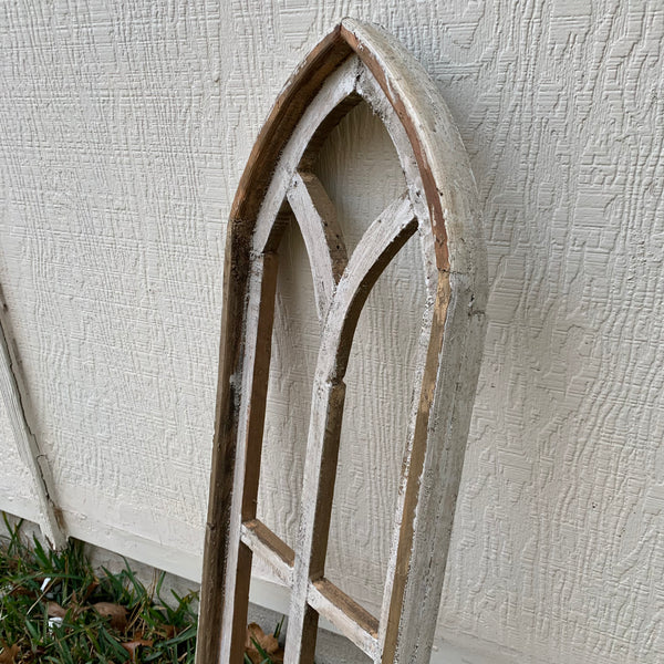 36" 2 PCS FERRARA CATHEDRAL WINDOW 2pc SET WESTERN HOME DECOR HANDMADE CRAFT NEW