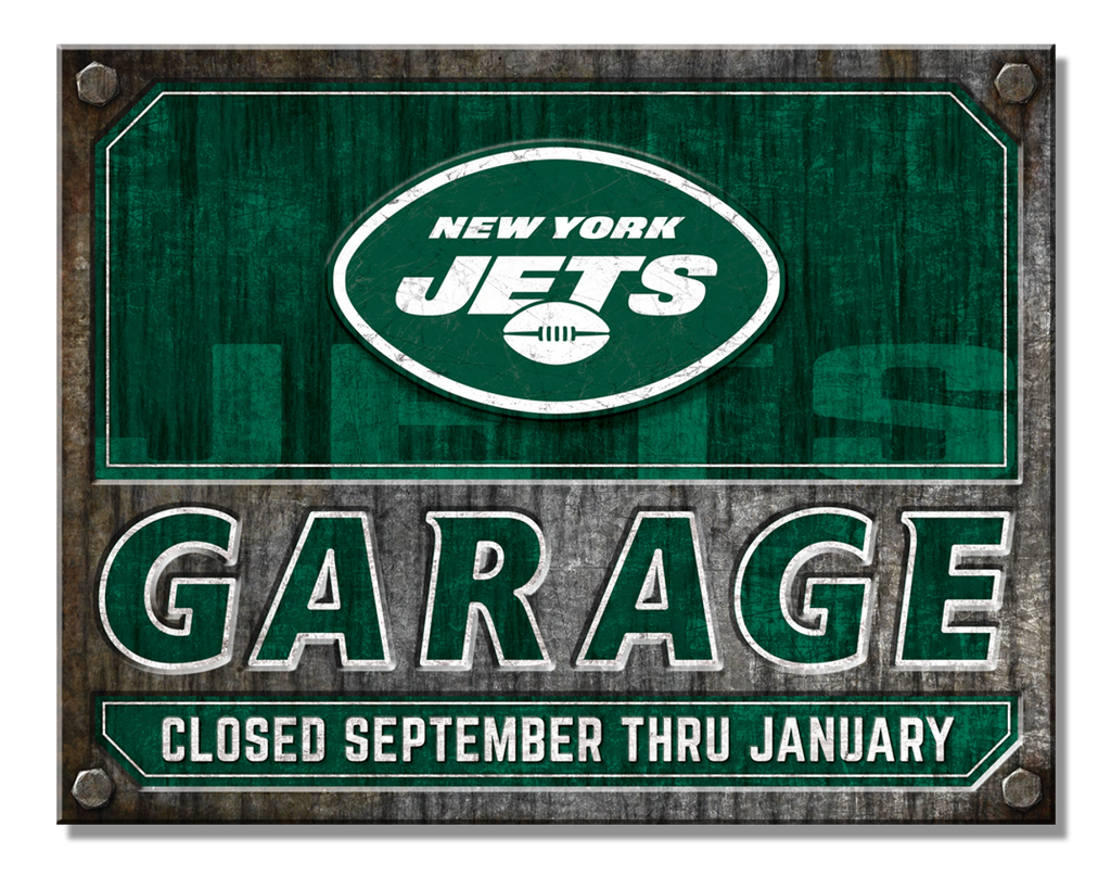 #6511 NEWYORK JETS NFL TIN SIGN CUSTOM METAL VINTAGE TEAM CRAFT WESTERN HOME DECOR OFFICIAL LICENSED PRODUCT