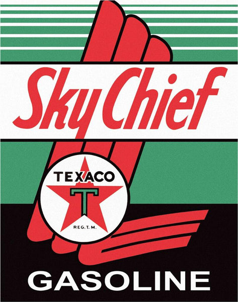 #805 TEXACO SKY CHIEF TIN SIGN CUSTOM METAL ART WESTERN HOME DECOR NEW